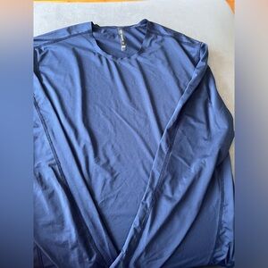 Ten Thousand long sleeve distance shirt - navy blue - size M
